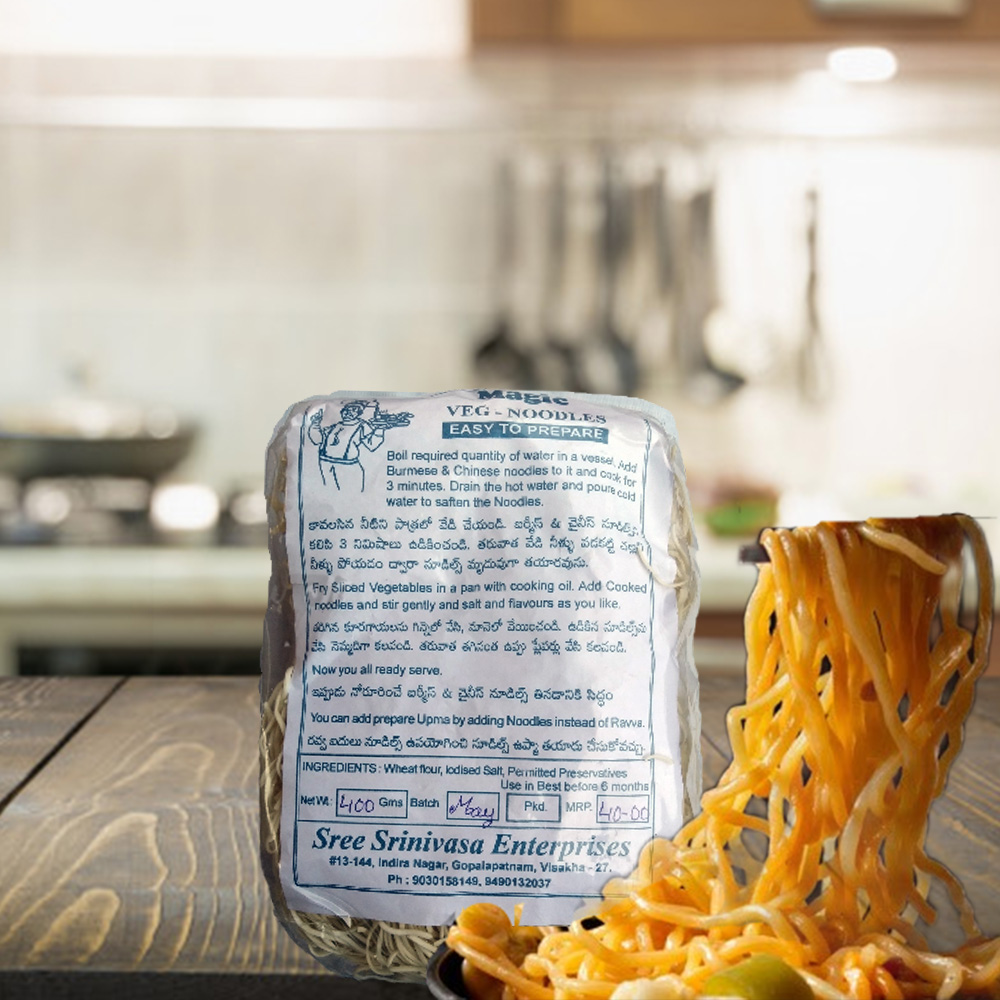 Magic Noodles- Veg  Easy to prepare ( 400gm) 