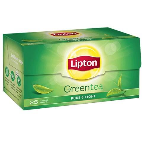 lipton green tea 25 pc