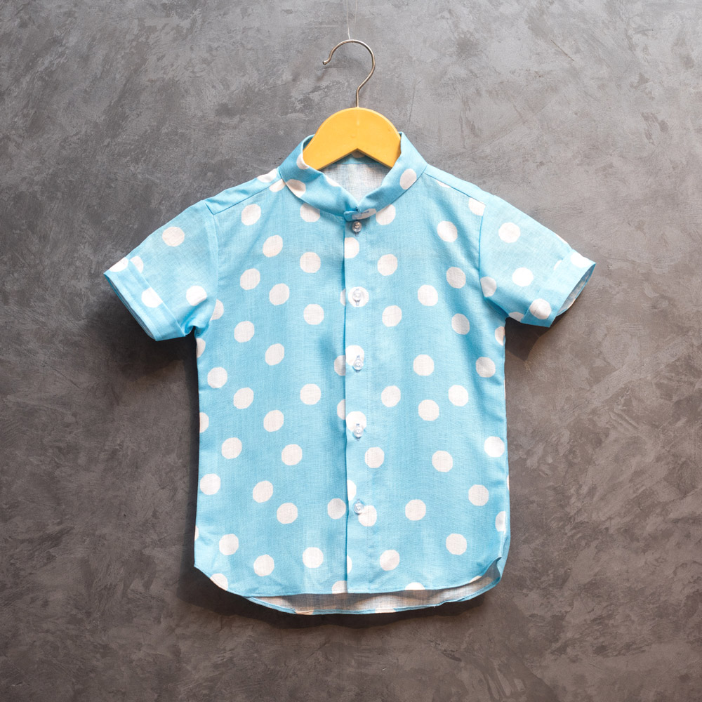 Thiya Polka Dot Print Boys Shirt