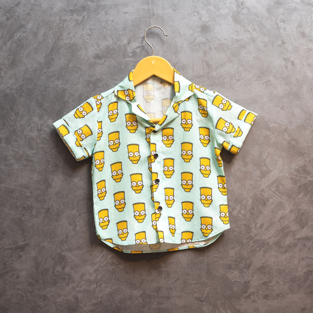 Thiya Simpsons Print Boys Shirt