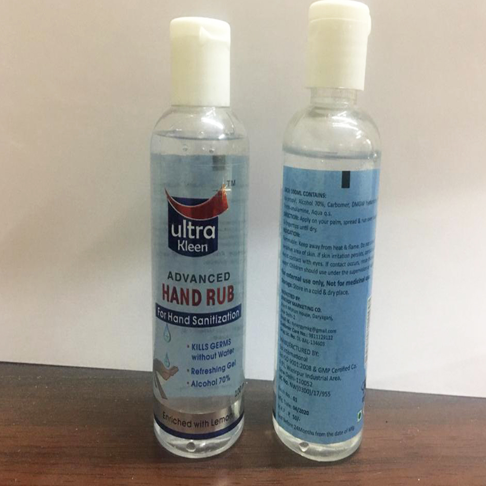 ultra Kleen 70 % Alcohol Based HAND SANITIZER 100 ml Pack