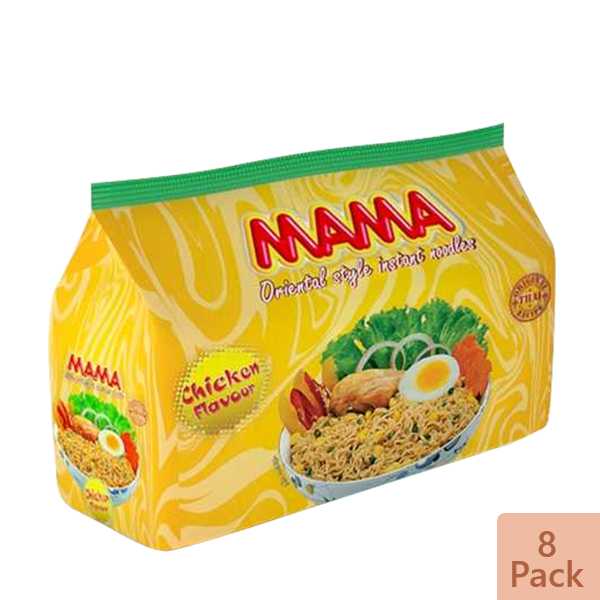 Mama Noodles Chicken Flavour 8 pcs (496gm)