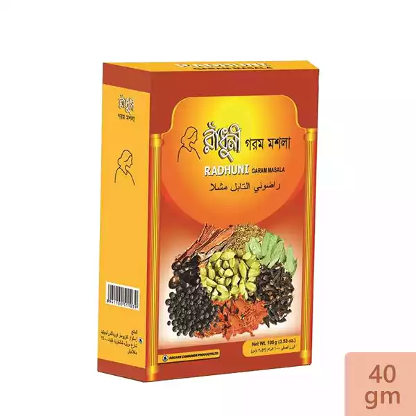 Radhuni Garam Masala 40gm