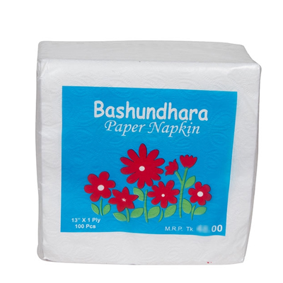 Bashundhara Paper Napkins 13 100pcs