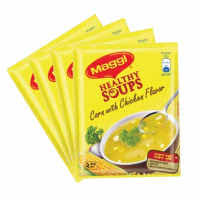 Nestlé MAGGI Healthy Soup Corn With Chicken Flavor (25 gm) 4pcs
