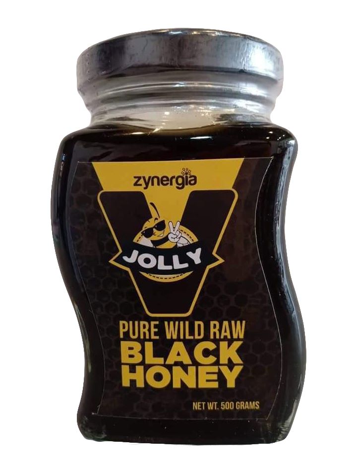 Jolly V - Pure Wild Raw Black Honey