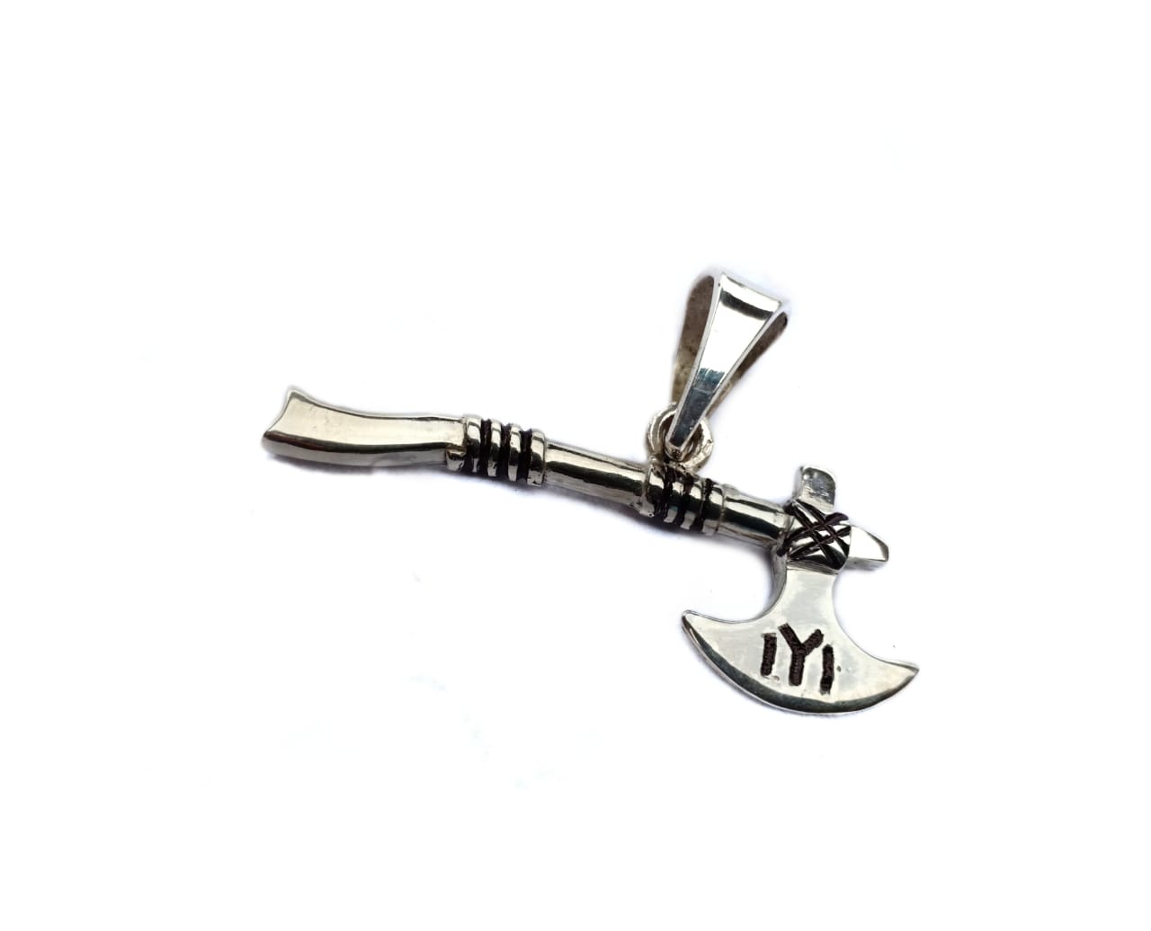 IYI Turgut Silver Axe Pendent/keychain 