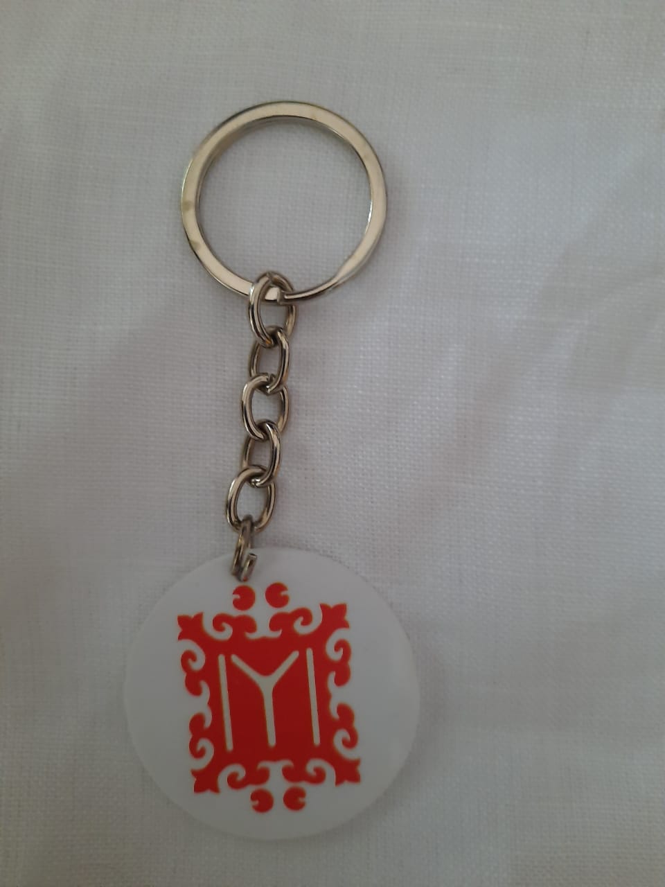 IYI Red Printed Keychain