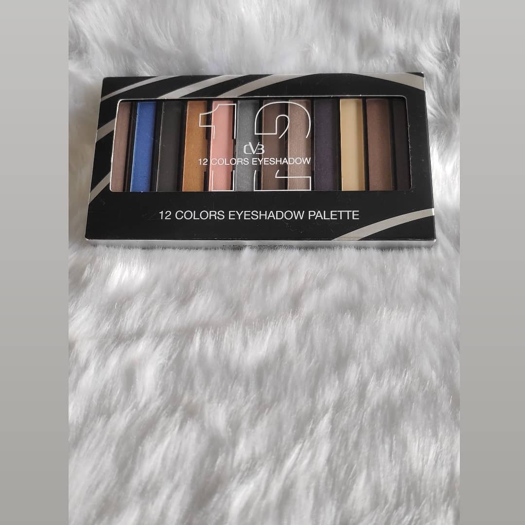 CVB 12 colors eye shadow palette 