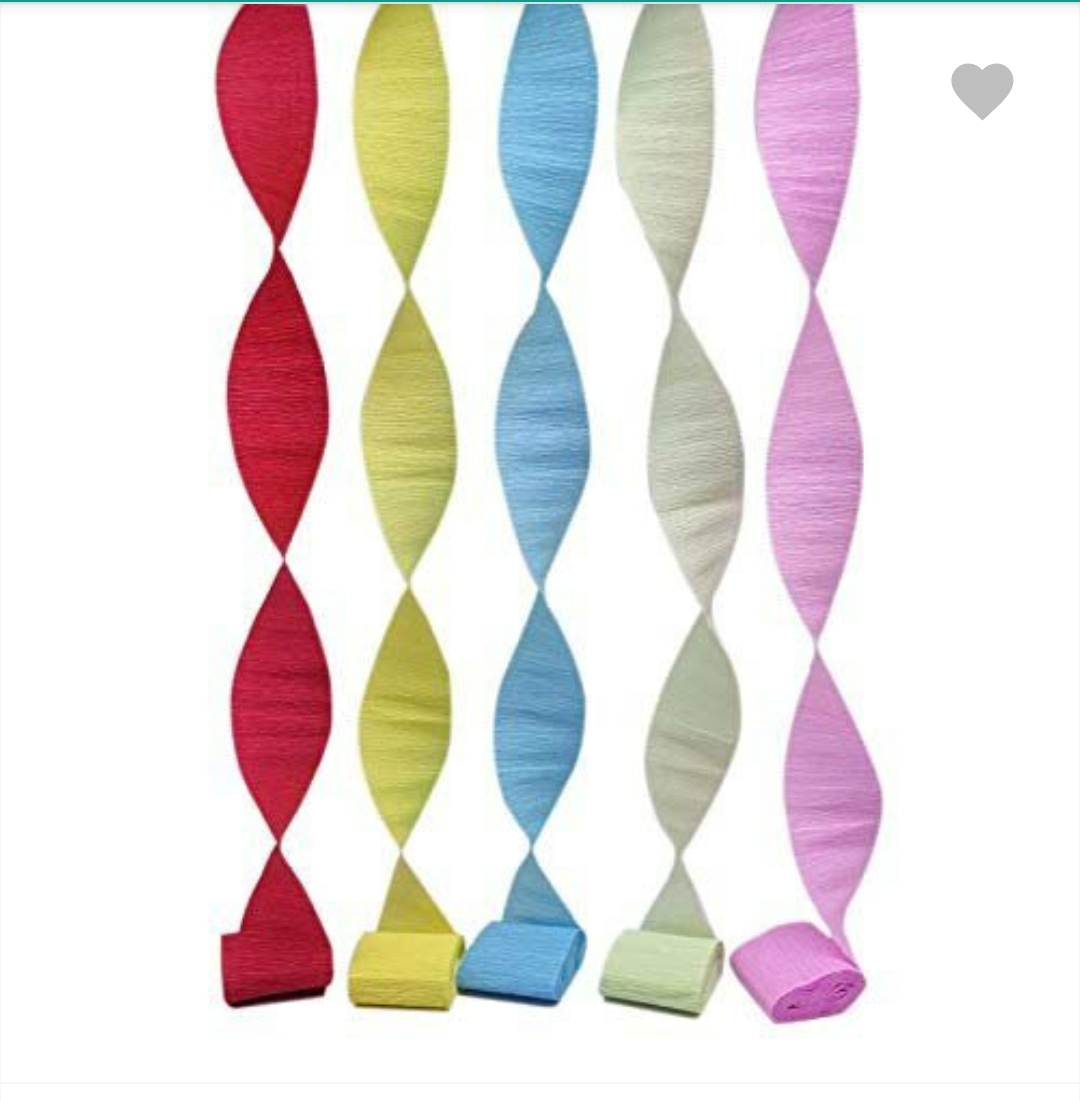 Paper Multi-color Ribbon