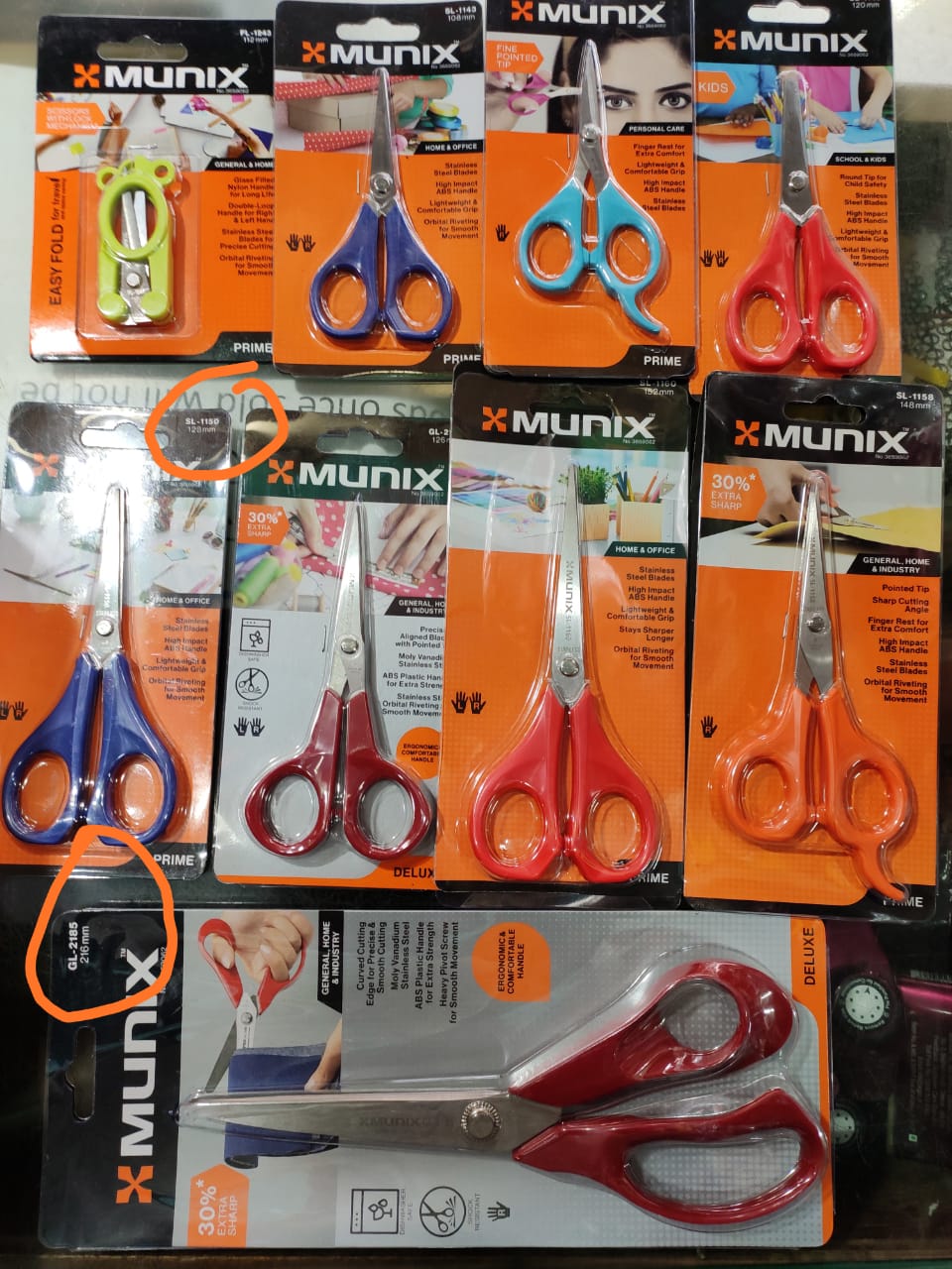 Kangaro Munix Scissors - Listed price is per Piece