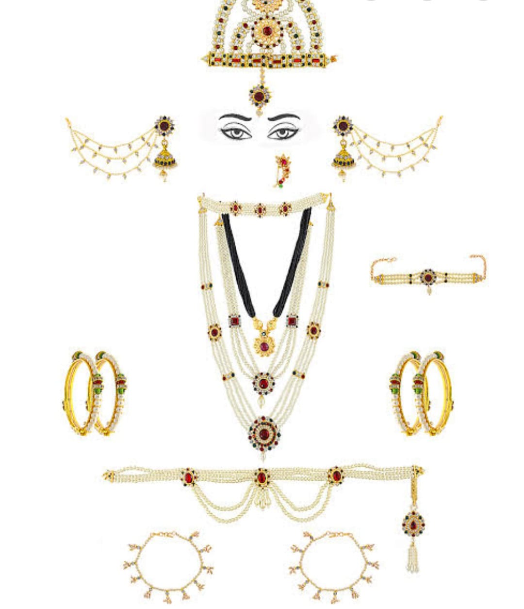 Gauri / Mahalaxmi Pooja Jwellery - Designs