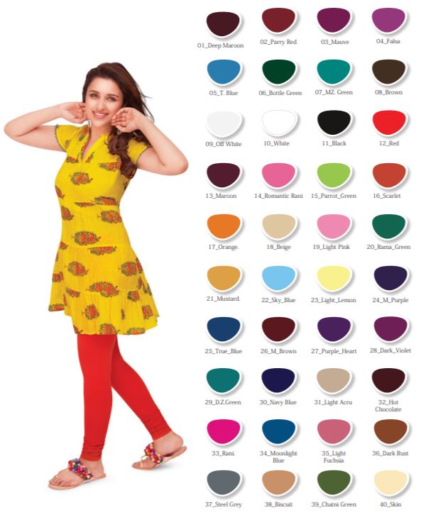 Lyra -Churidar Leggings - Choose color while ordering  -Free Size