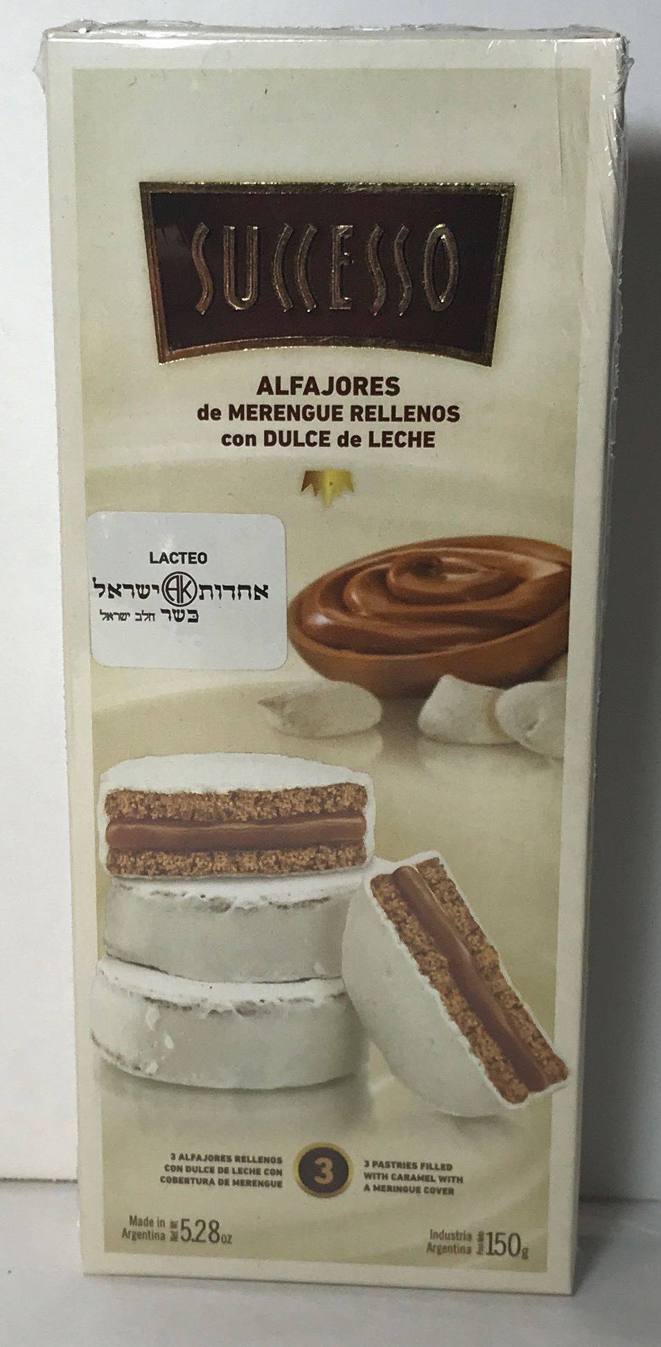 Alfajor Merengue Successo 3 x 50 g