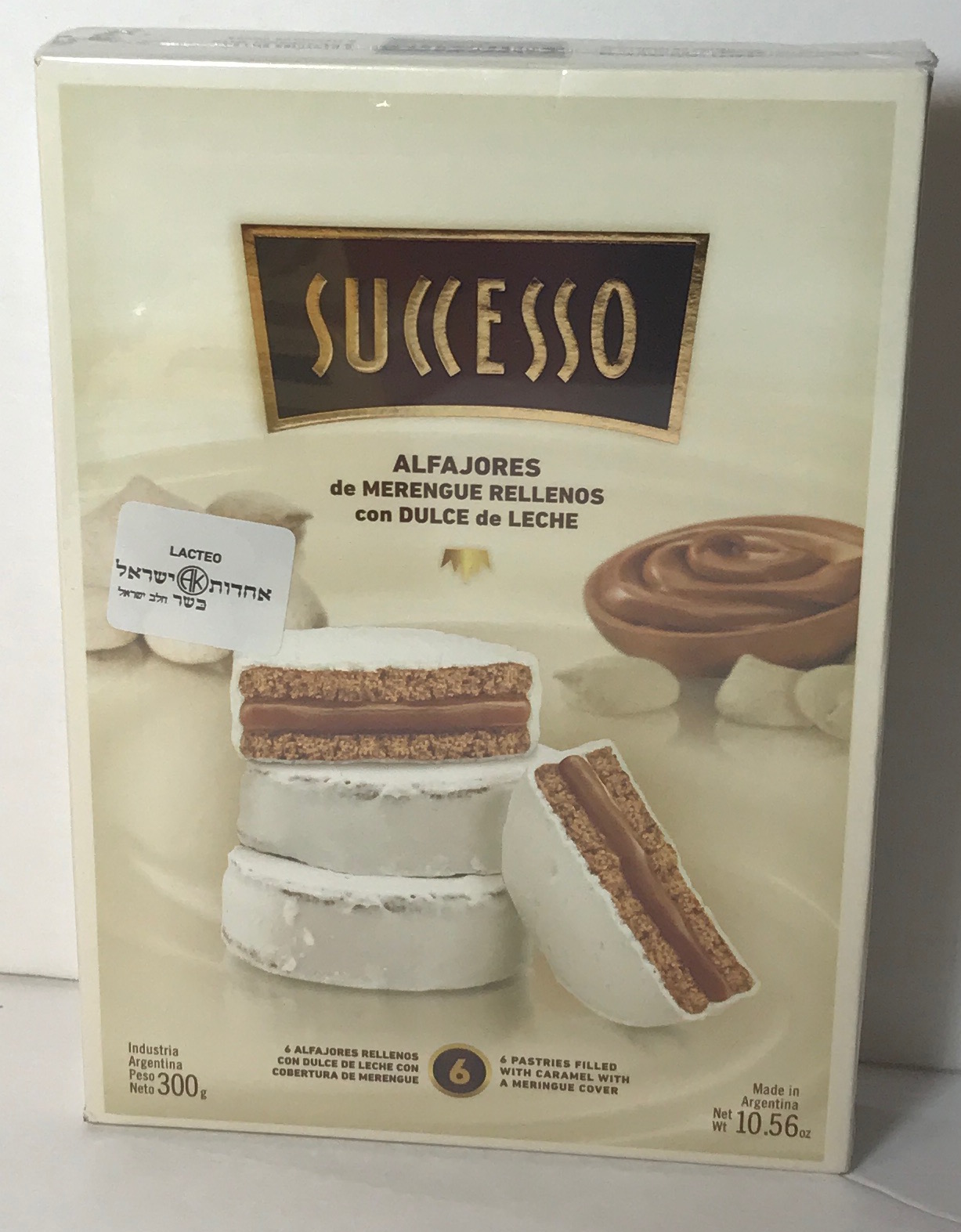 Alfajor Merengue Successo 6 x 50 g