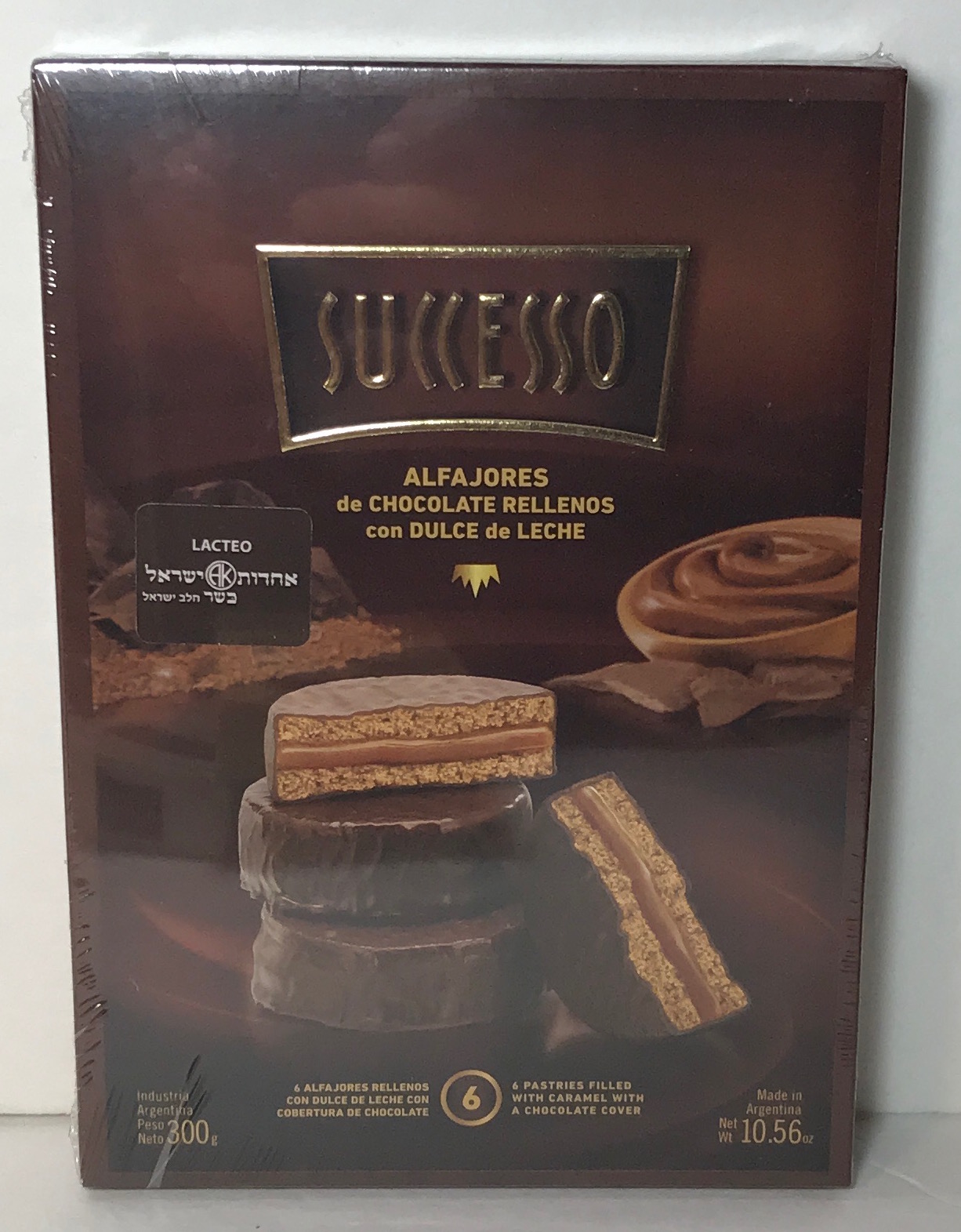 Alfajor Chocolate Successo 6 x 50 g