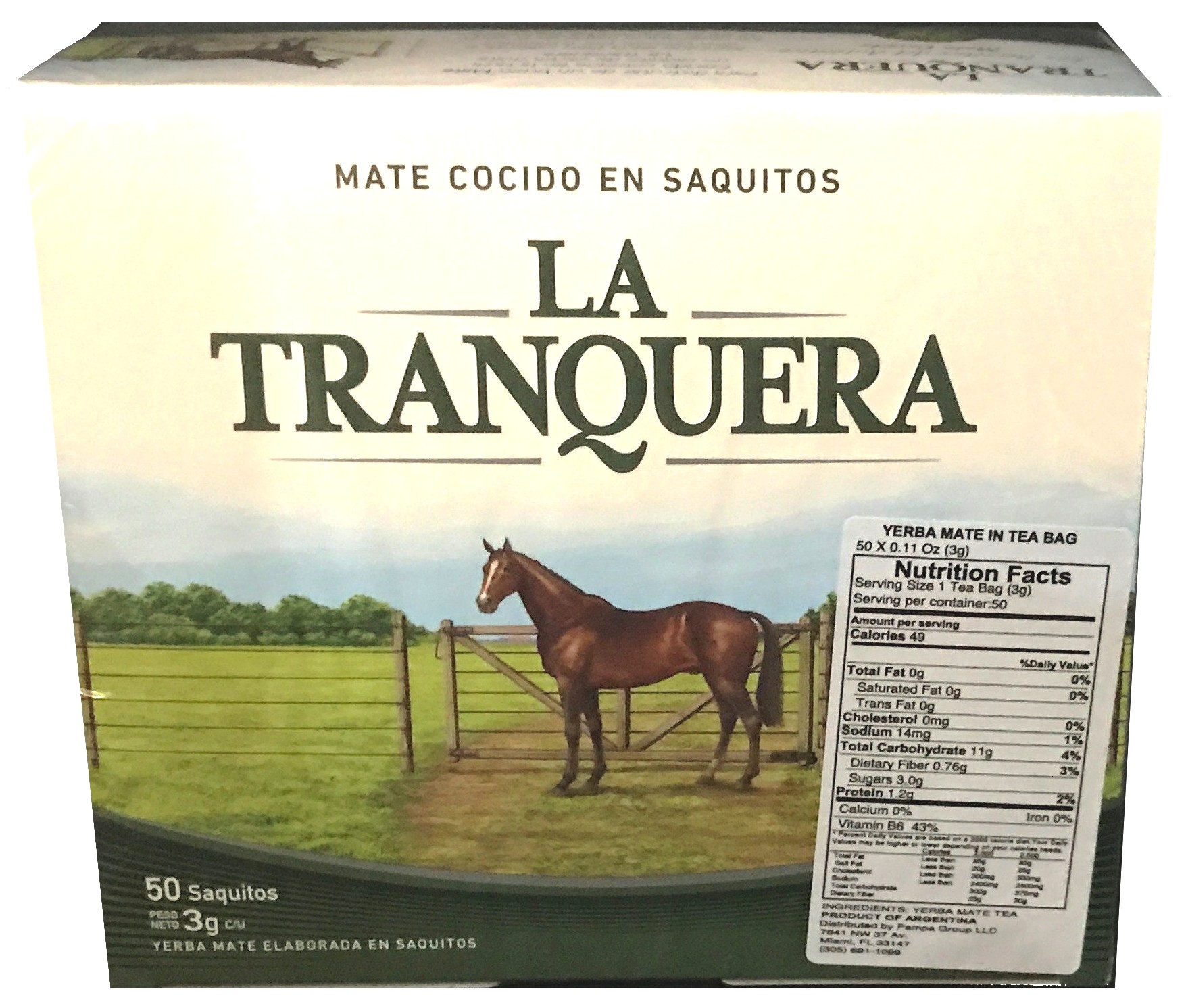 Mate Cocido La Tranquera 12 x 50 x 3 g