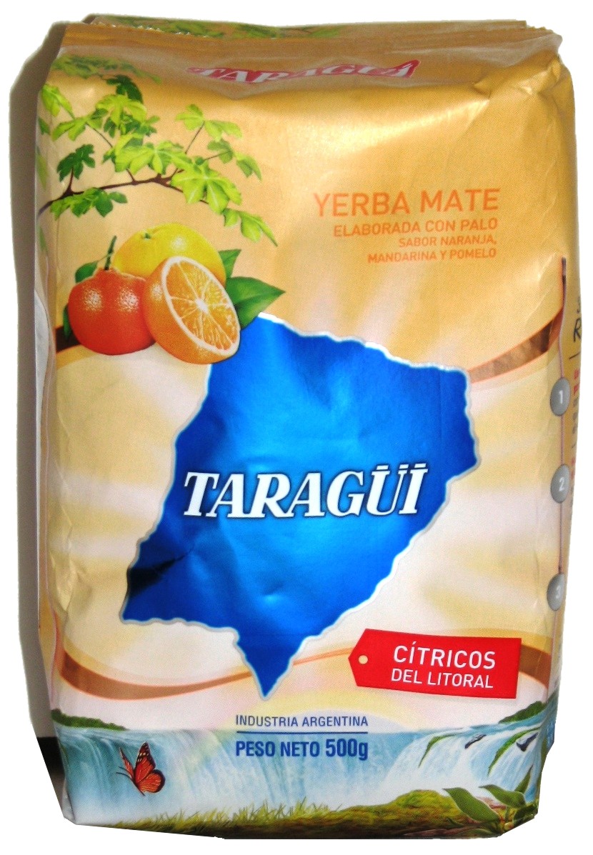 Yerba Taragui Citricos del Litoral 10 x 500 grs