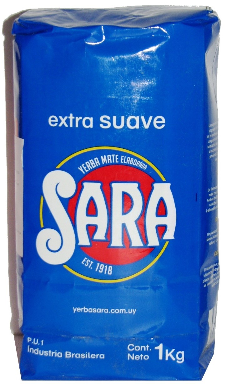 Yerba Sara Suave 10 x 1 Kg