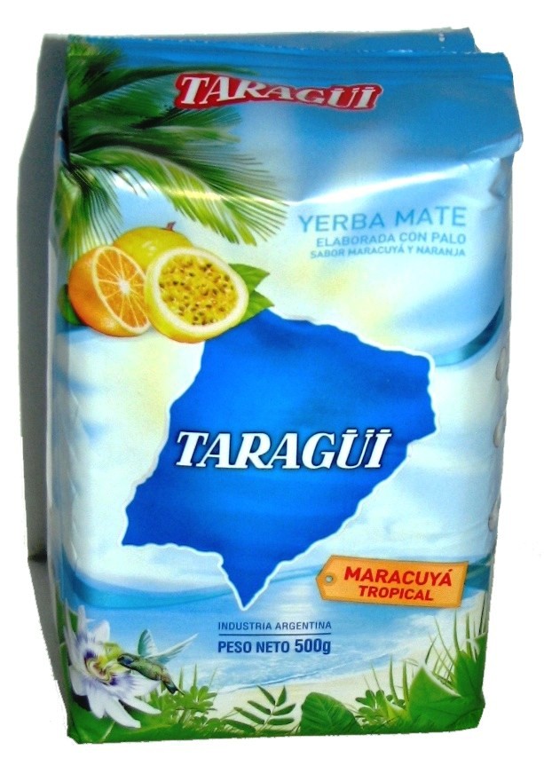 Yerba Taragui Maracuya 10 x 500 gr