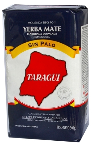 Yerba Taragui sin Palo 20 x 500gr