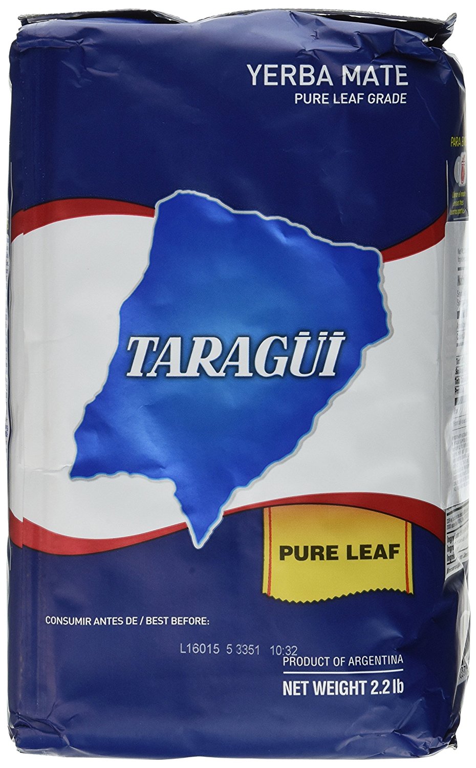 Yerba Taragui sin palo 20 x 1Kg