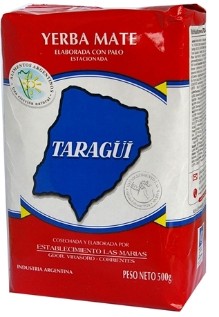 Yerba Taragui con palo 20 x 500gr