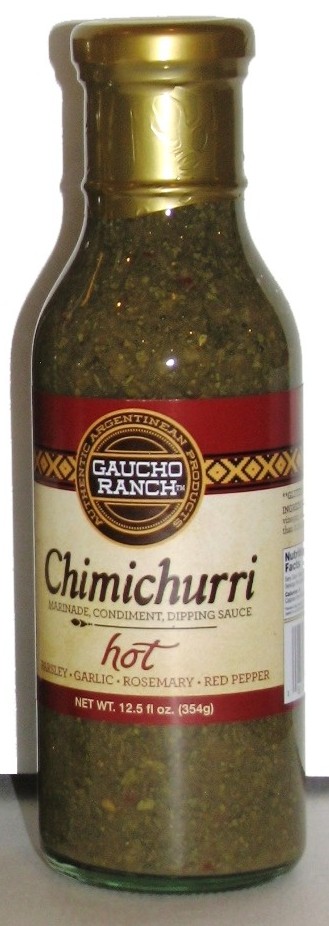 Salsa Chimichurri Gaucho Ranch 12 x 354 g Hot Flavor