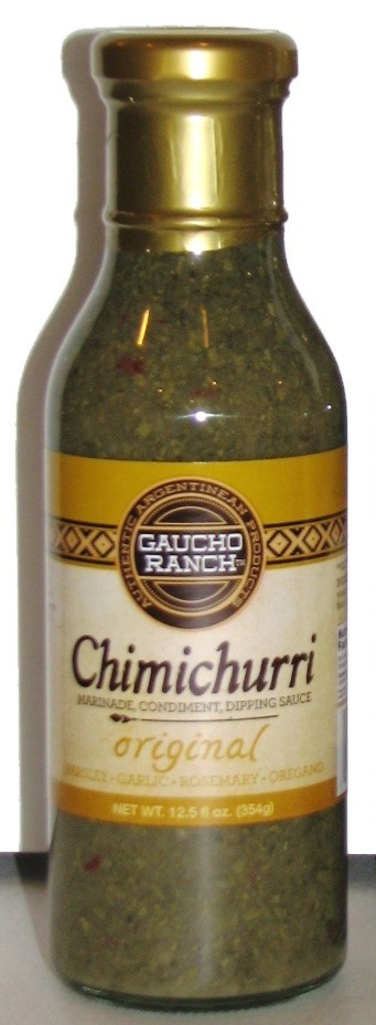 Salsa Chimichurri El Gaucho Ranch 12 x 354 g