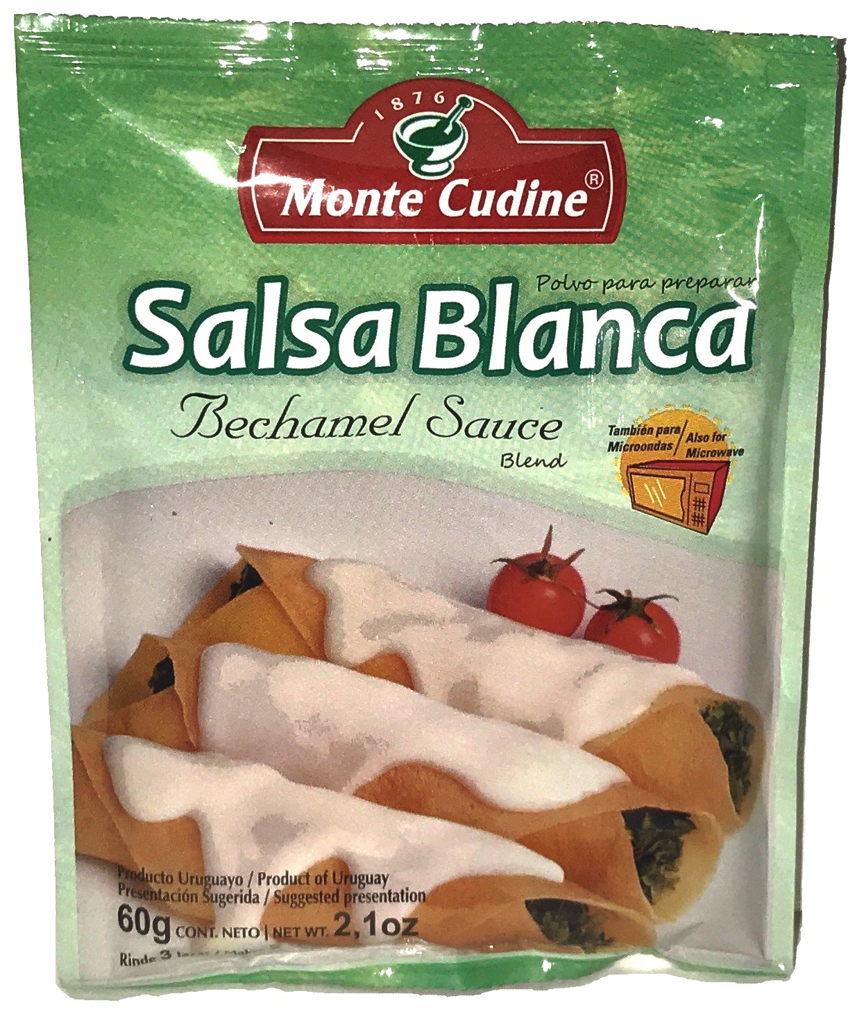 Salsa Blanca Monte Cudine 18 x 60 g