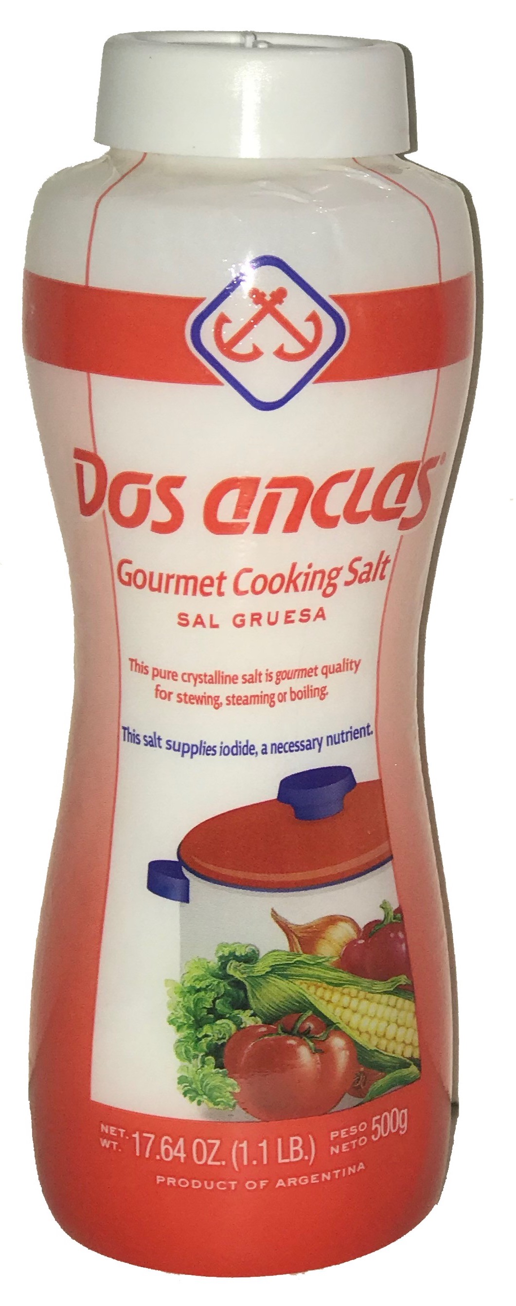 Sal Gruesa dos Anclas 12 x 500 g
