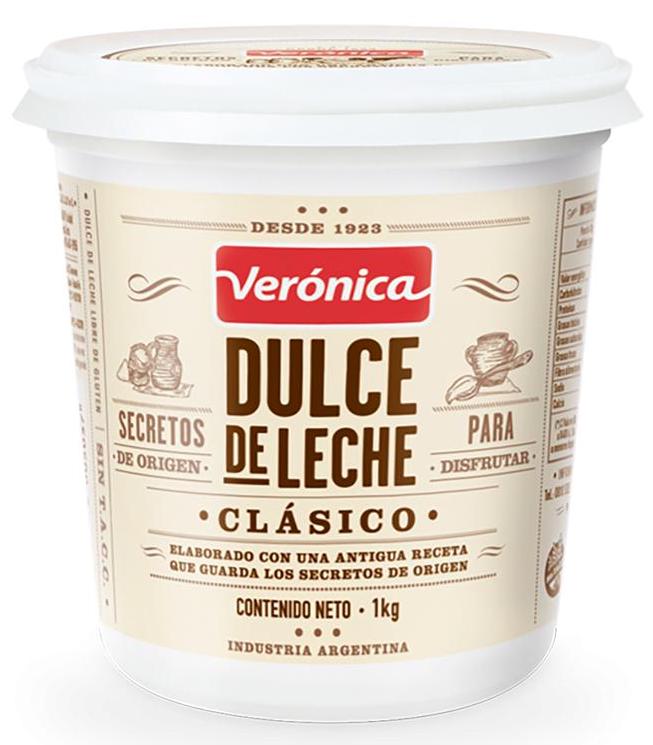 Dulce de Leche Veronica 12 x 1 Kg