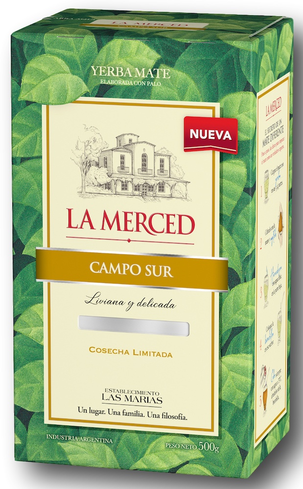 Yerba La Merced Campo Sur 12 x 500 grs