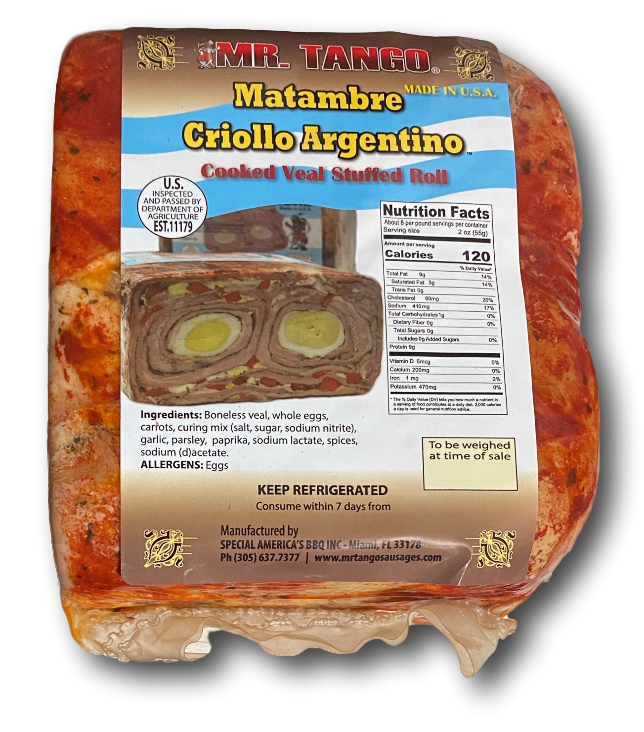 Matambre de Carne Mr Tango x Libra (2 piezas)