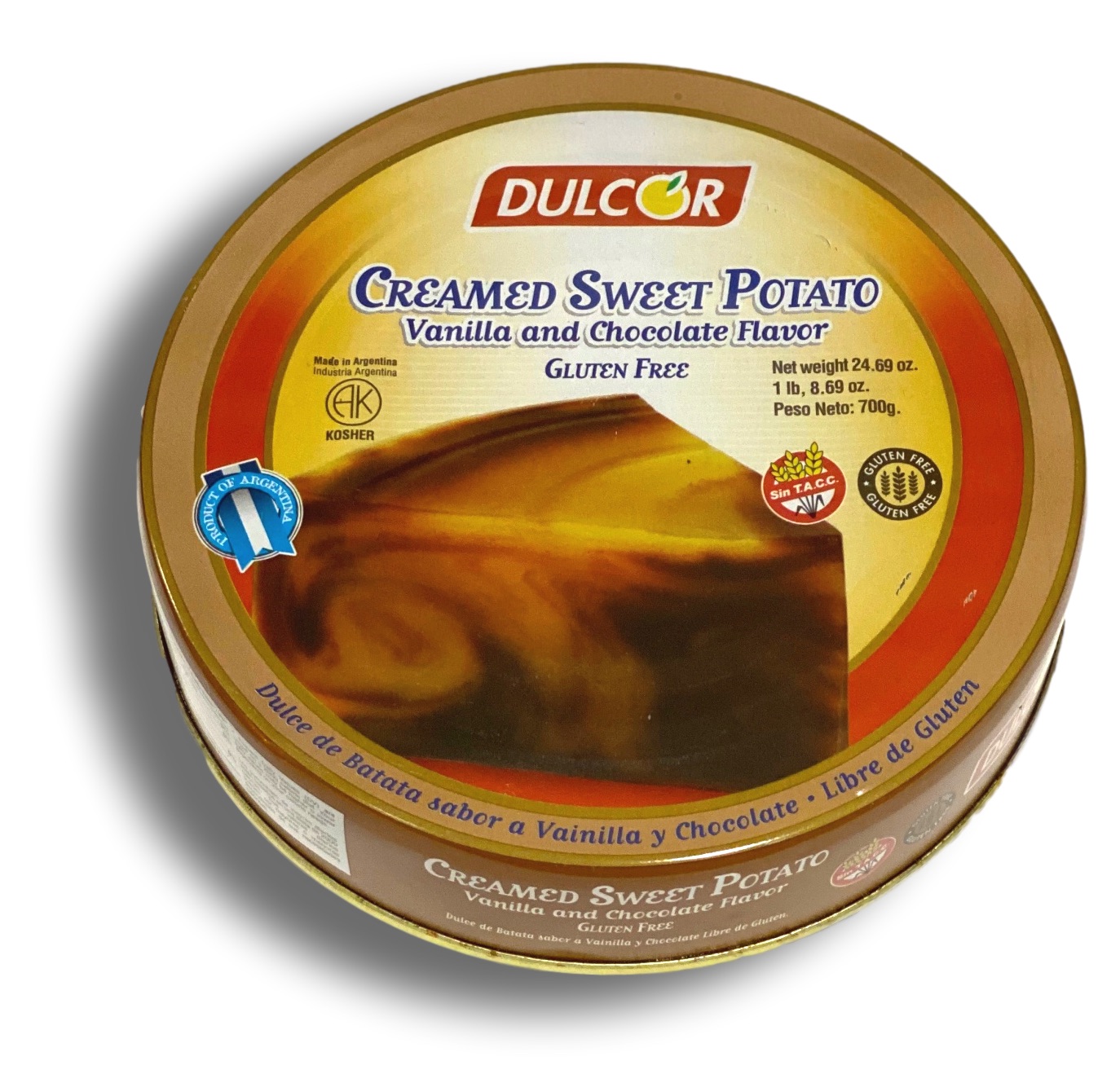 Dulce de batata c/chocolate Dulcor 12x700gr