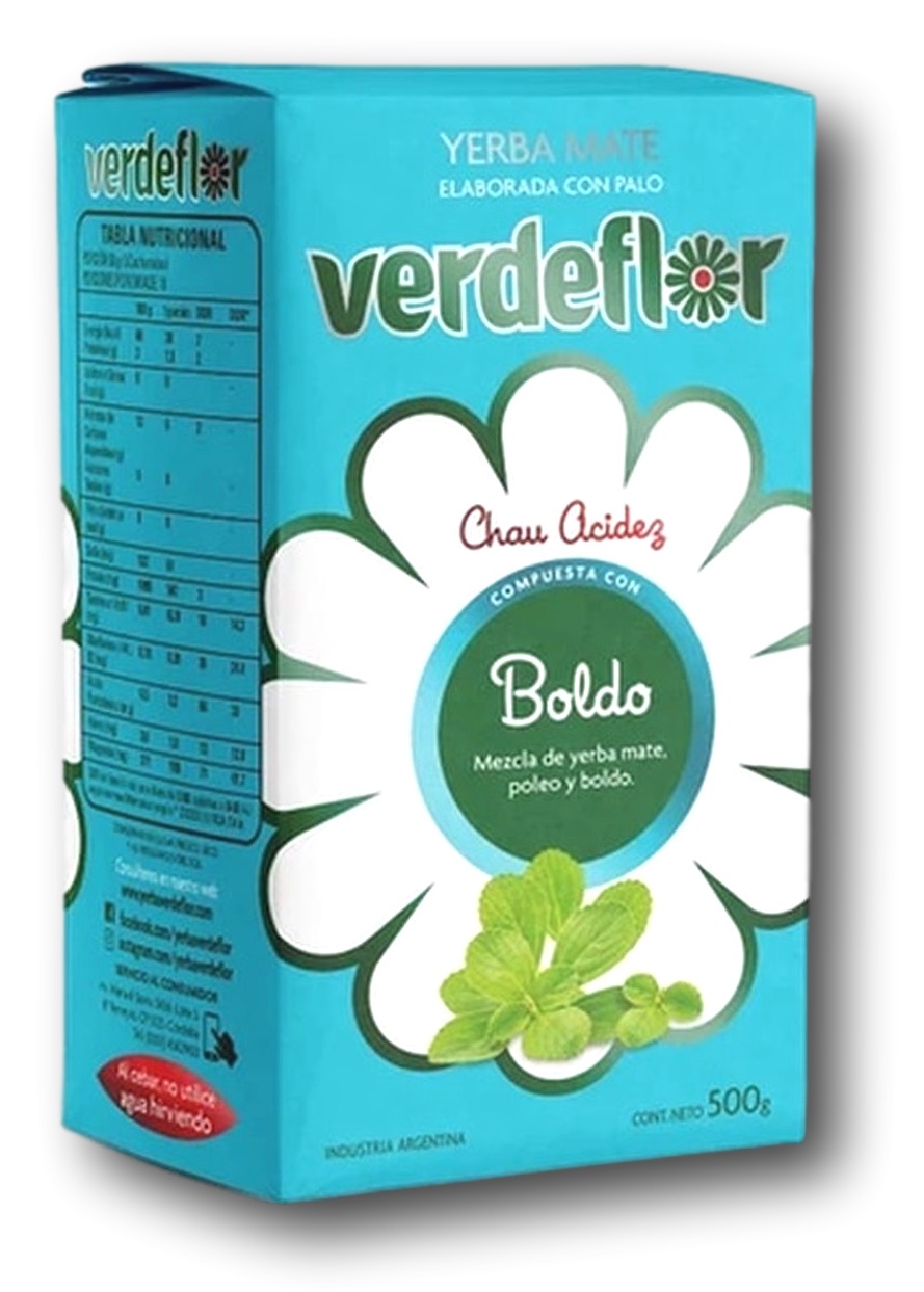 Yerba Verdeflor Boldo 12 x 500 g