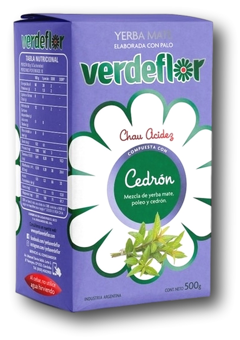 Yerba Verdeflor Cedron 12 x 500 g