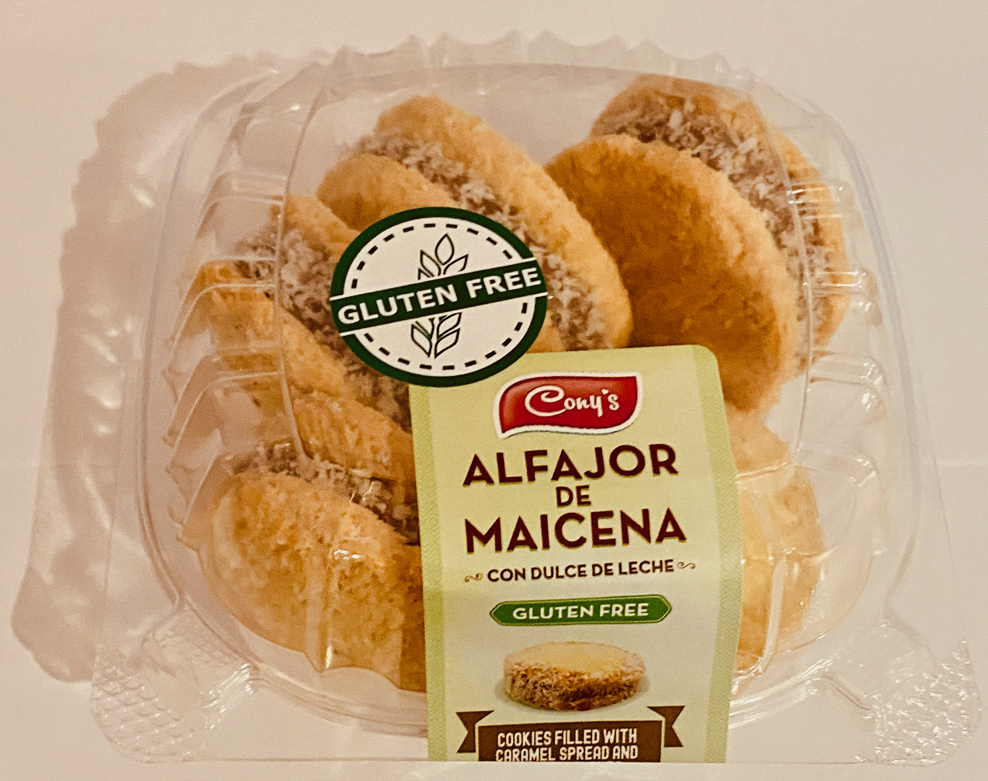 Alfajor Maizena Cony's GLUTEN FFREE 24 x 5 x 42 g