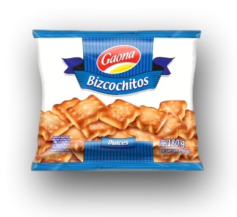 Bizcochito Azucarado Gaona 24 x 180 g
