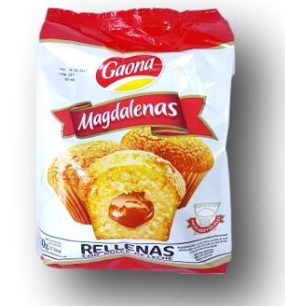 Magdalenas de Dulce de leche Gaona 10 x 200 g