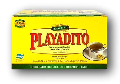Mate cocido Playadito 10 x 20 x 3 g