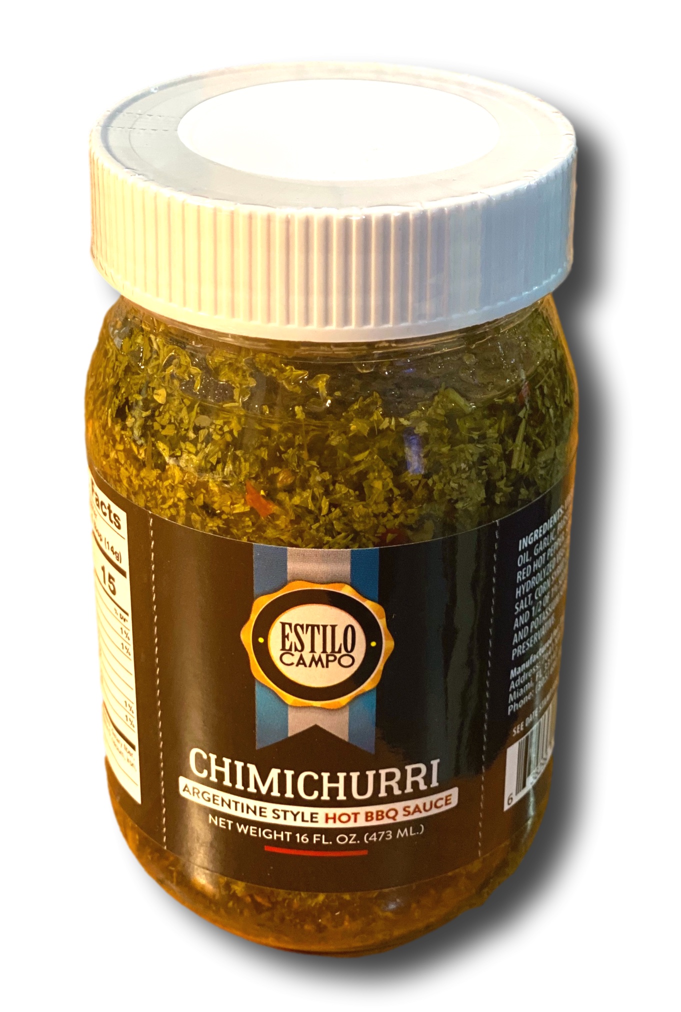 Chimichurri HOT Estilo Campo 12 x 473 ml
