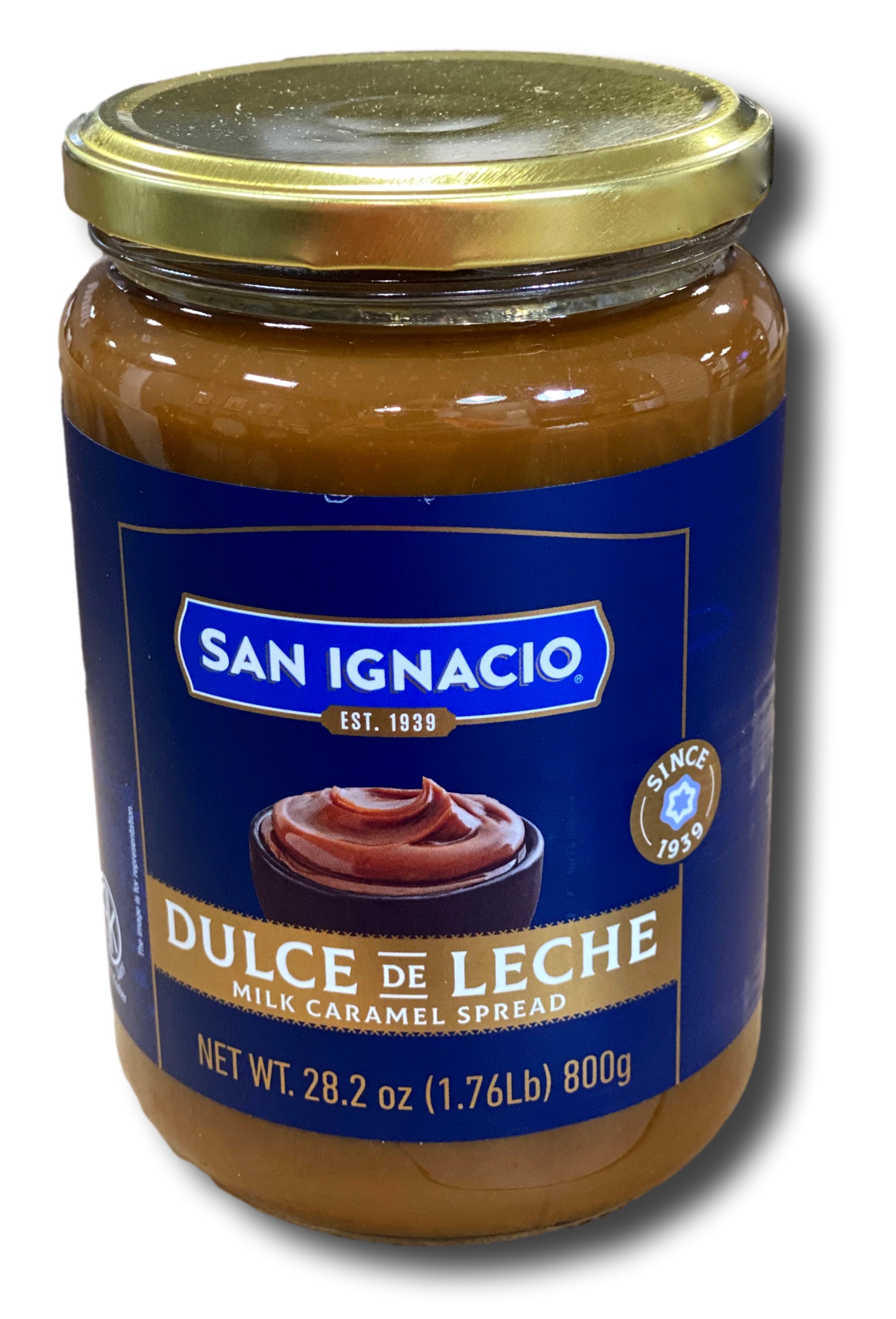 Dulce de Leche San Ignacio en vidrio 12 x 800 gr