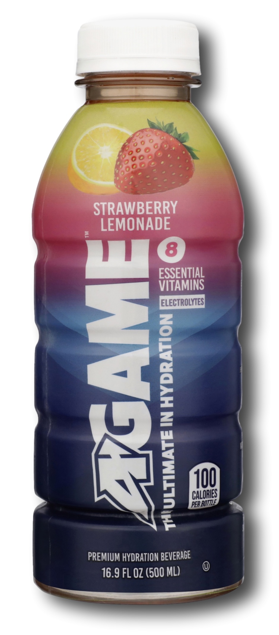 Bebida Funcional STRAWBERRY LEMONADE A-GAME 12 X 500 ml