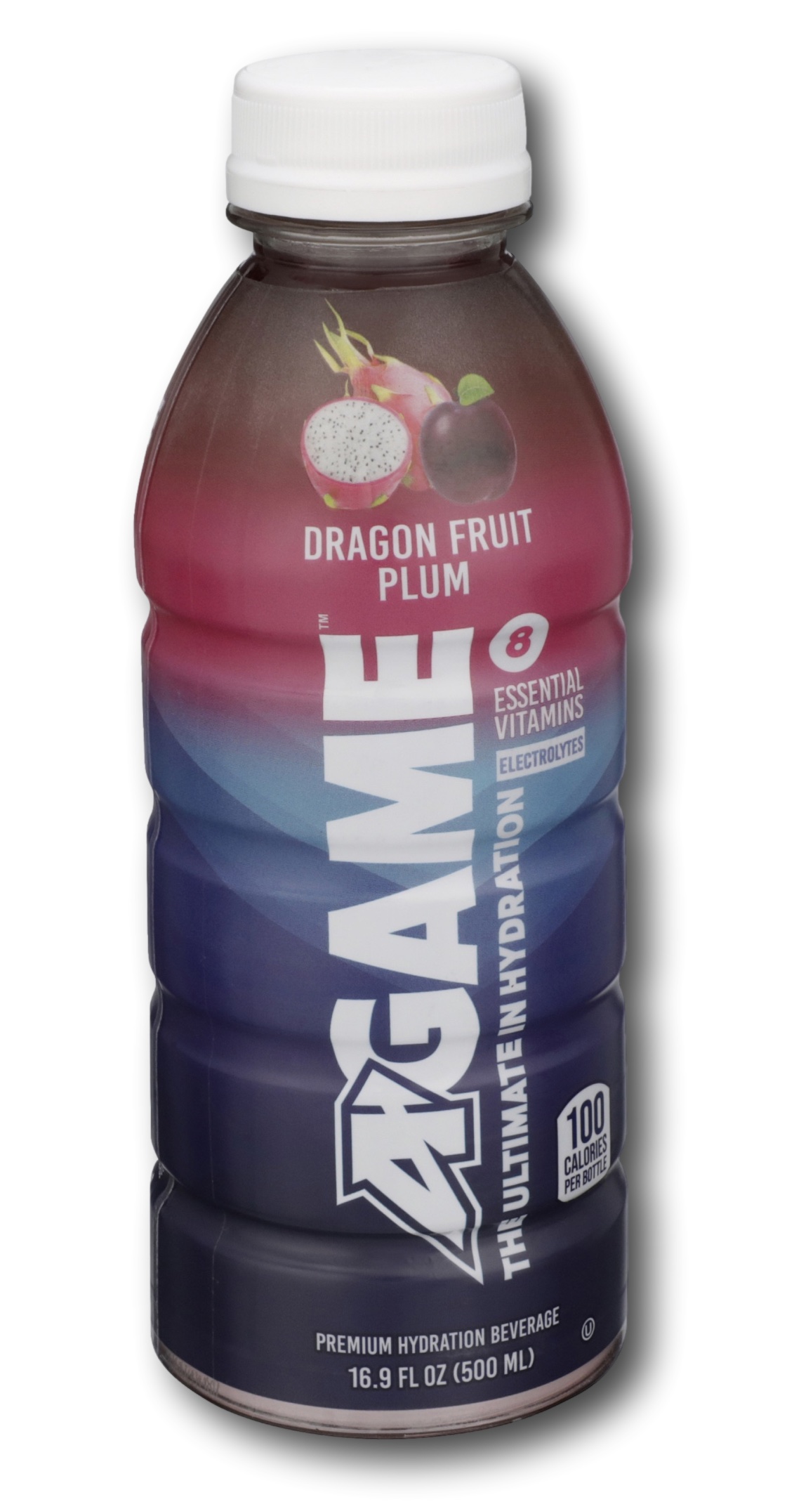Bebida Funcional DRAGON FRUIT PLUM A-GAME 12 X 500 ml