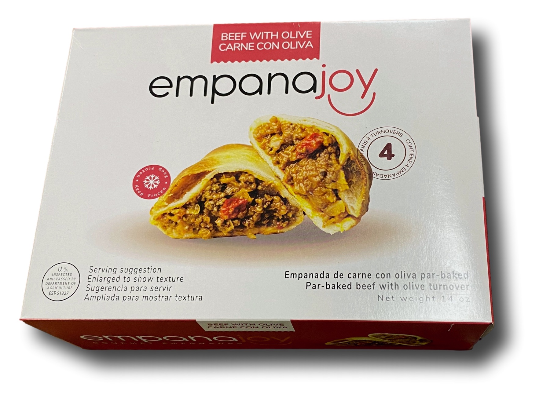 Empanadas de Carne EmpanaJoy 8 x 4 x 14 Oz