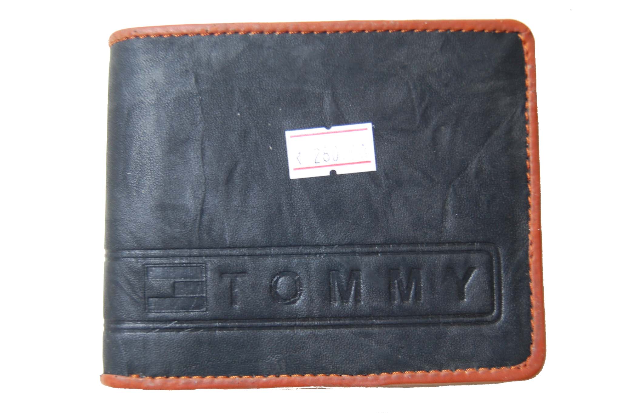 Tommy Hilfiger Black & Brown  Leather wallet