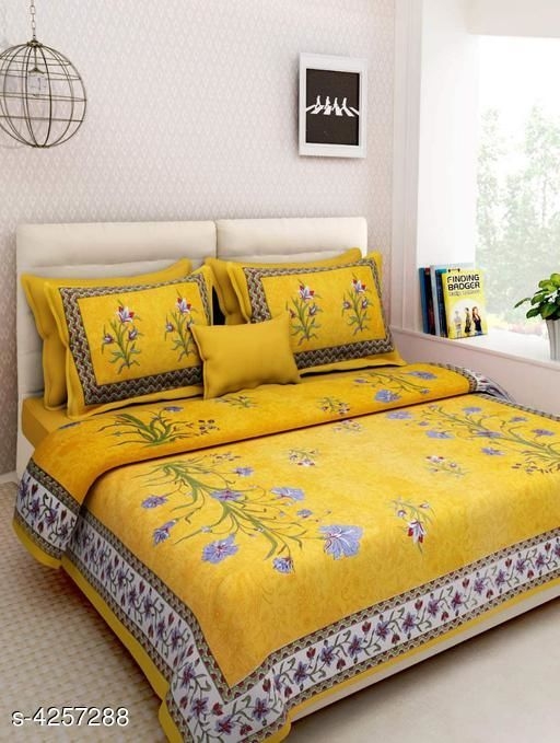 Eva Stylish Cotton Bedsheets 