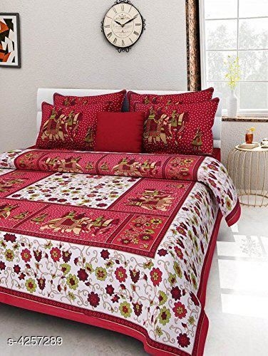 Eva Stylish Cotton Bedsheets 