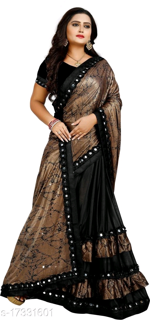Bijli Black Sarees